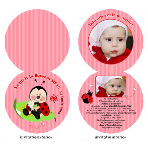 Invitatii Botez Rotunda Dubla Buburuza 1