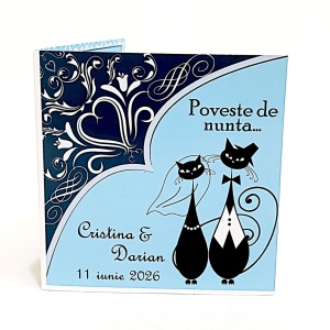 Magnet cu Plic Poveste Pisici - Img 2
