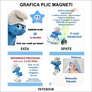 Marturie Magnet cu Plic Poveste 13
