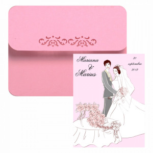 Marturie Nunta Magnet Dreptunghi DR101 - Img 2