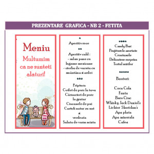 Meniu 2 in 1 Nunta-Botez NB2 - Img 4