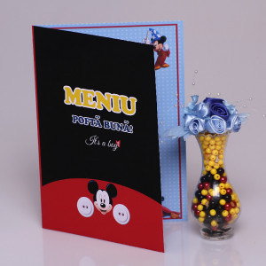 Meniu Botez Simplu Mikey Mouse 3