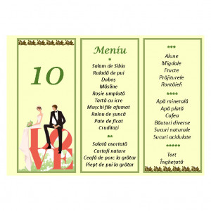 Meniu Nunta MN15