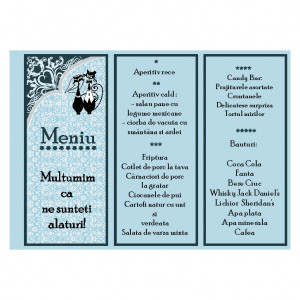Meniu Nunta MN25 - Img 2