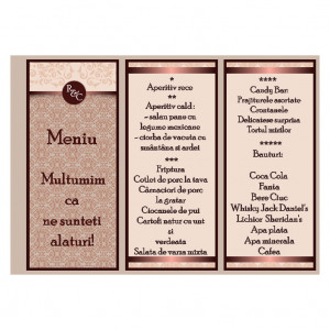 Meniu Nunta MN30 - Img 2