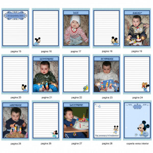 Caiet Amintiri Mot Mickey Mouse 1 - Img 3