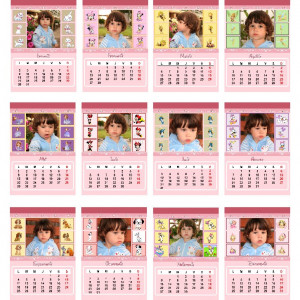 Calendar de perete MOD 14 - Img 2