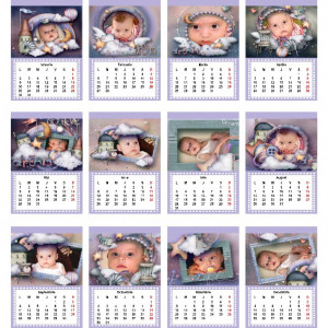 Calendar de perete MOD 19 - Img 2