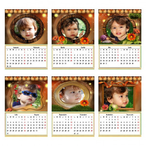 Calendar de perete Silver MOD 32 - Img 2