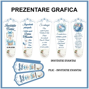 Invitatie Botez Evantai IEVBF1 - Img 2