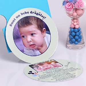 Invitatie Botez Rotunda Dubla Mickey Mouse 4 - Img 2