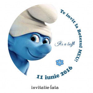 Invitatie Botez Rotunda Strumf