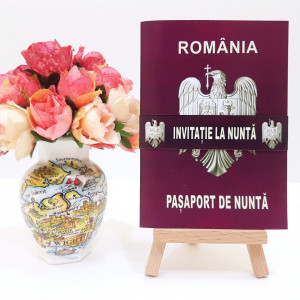 Invitatie Nunta BBS4 Pasaport Simplu - Img 3