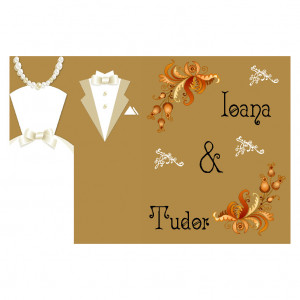 Invitatie Nunta cu Capsa CC3