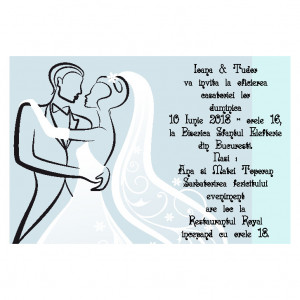 Invitatie Nunta Magnetica MG10