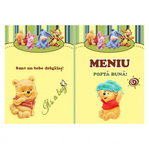 Meniu Botez Simplu Winnie The Pooh - Img 2