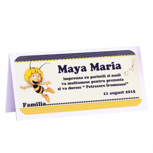 Plic Botez Maya Albinuta