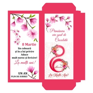 8 Martie - Cutie Ciocolata Mod 21