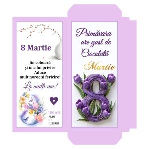 8 Martie - Cutie Ciocolata Mod 39