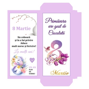 8 Martie - Cutie Ciocolata Mod 44