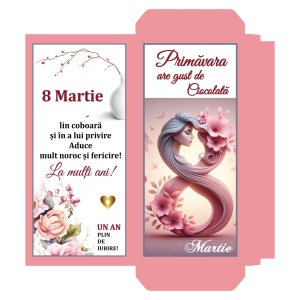 8 Martie - Cutie Ciocolata Mod 49