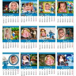 Calendar de perete Gold-MOD 5 - Img 2
