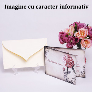 Invitatie 2 in 1 Nunta-Botez Dublu 9 - Img 2