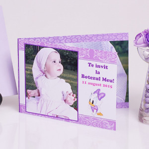 Invitatie Botez Dubla Baby Daisy - Img 2