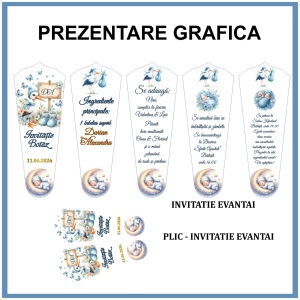 Invitatie Botez Evantai IEVBF3 - Img 2