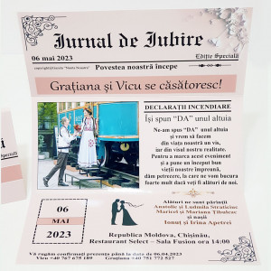 Invitatie Nunta BBS8 Jurnal de Iubire 2