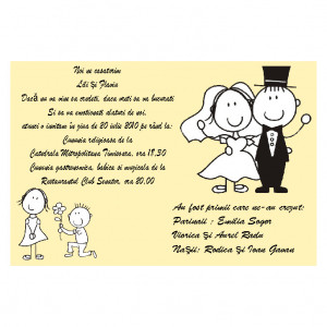 Invitatie Nunta cu Capsa CC38 - Img 2