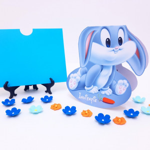 Invitatii Botez Contur Bugs Bunny - Img 2