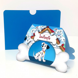 Invitatii Botez Contur Dalmatian 4 - Img 2