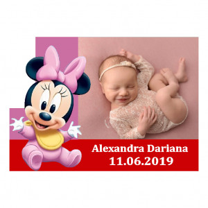 Magnet Contur Minnie Mouse 16