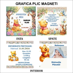 Marturie Magnet cu Plic Poveste 5