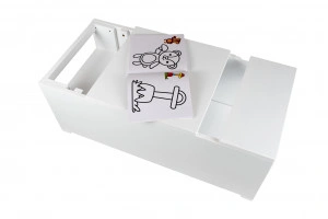 Turn De Activitati Multifunctional , Learning Tower 2 in 1 Alb - Img 4