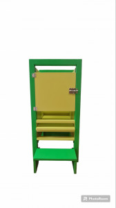 Turn De Activitati Pliabil Multicolor , Learning Tower Pliabil , 85x40x38 cm - Img 4