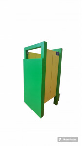 Turn De Activitati Pliabil Multicolor , Learning Tower Pliabil , 85x40x38 cm - Img 2