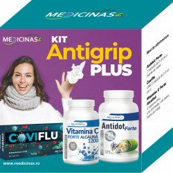 KIT Antigrip PLUS - remediul puternic împotriva răcelilor de sezon