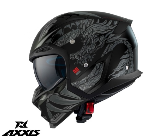 Casca Axxis Hunter SV ONI B2 Gri Mat