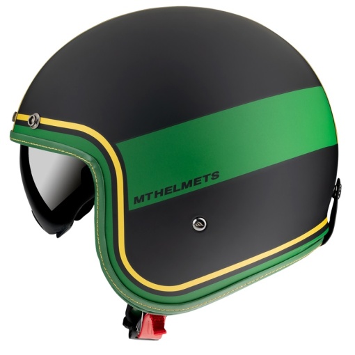 Casca MT Le Mans 2 SV Tant C9 Negru/Auriu Mat