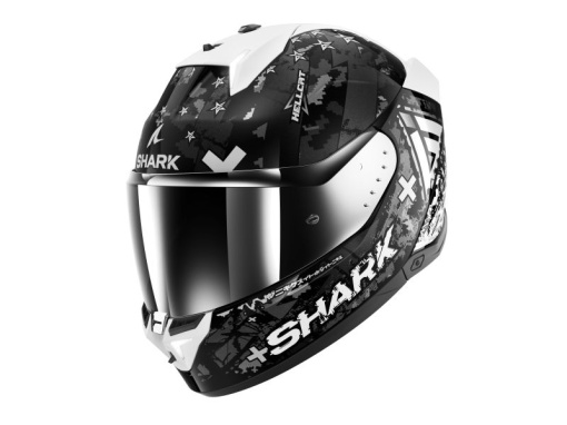 Cască Integrală SHARK SKWAL i3 HELLCAT negru/lucios/alb
