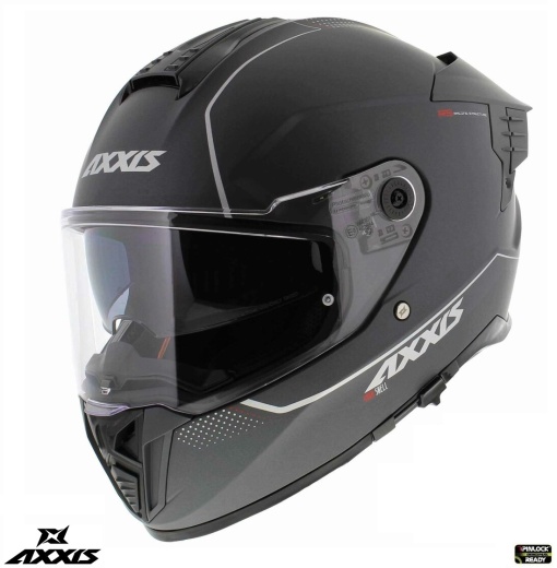 Casca Axxis Hawk SV A2 Titanium Mat