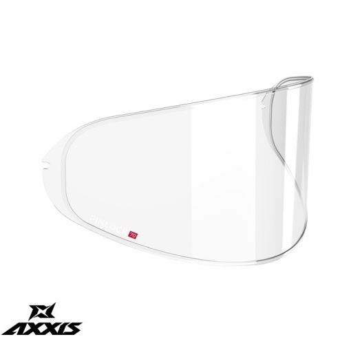 Lentila Pinlock transparenta MT Genesis SV - Axxis Storm SV, compatibila cu casca flip-up