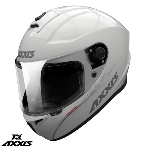 Casca Axxis Draken S V.2 A10 Alb lucios