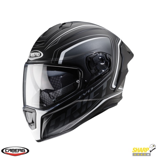 Casca Caberg Drift Evo SV Integra I0 Negru Antracit Alb Mat