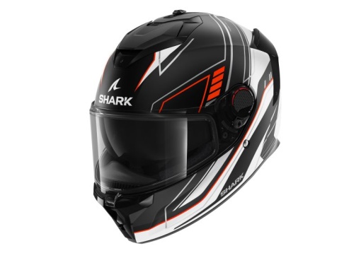 Casca integrala SHARK SPARTAN GT PRO TORYAN MAT culoare alb/matt/negru/rosu