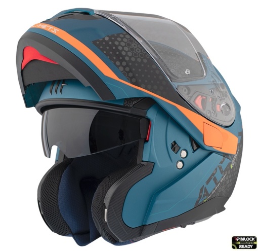 Casca MT Atom SV Adventure B7 Albastru Mat