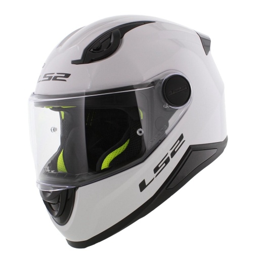 Cască integrală pentru copii LS2 FF812, alb lucios