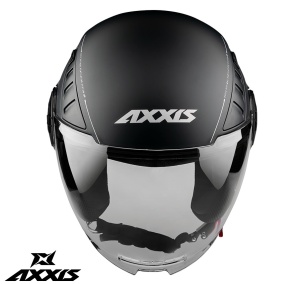 Casca Axxis Metro S - Open face, negru lucios, ECE 22.06 - Img 2